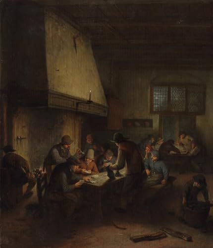 Impression Tableaux Peinture sur Toile Van Ostade Déco Chambre
