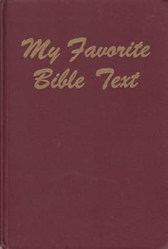 Hardcover My favorite Bible text Book