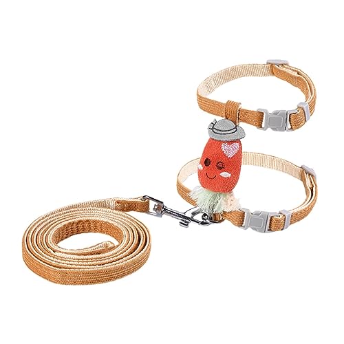 CIYODO Practical Dog Leash Cat Comfortable Cat Wear-Resistant Traction Rope for Safe Pet Walking