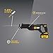 Cat DX52 18V Cordless Reciprocating Saw with 3000 SPM Variable Speed, Lightweight Brushless Saw, Cordless with Tool-Free Blade Change Battery & Charger Included