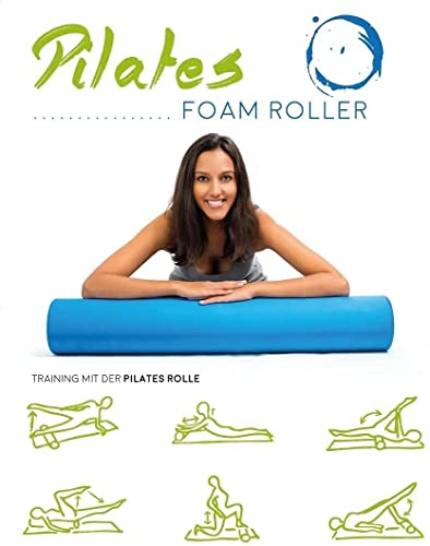 Pilatesrolle NMC Blau 90x15cm für Yoga und Training