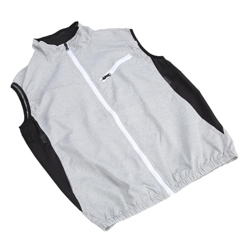 Chaleco de enfriamiento para evitar el golpe de calor con chaqueta transpirable de ventiladores