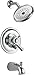 Delta Faucet 174902 Lewiston, Monitor 17 Series Tub and Shower Trim, Chrome