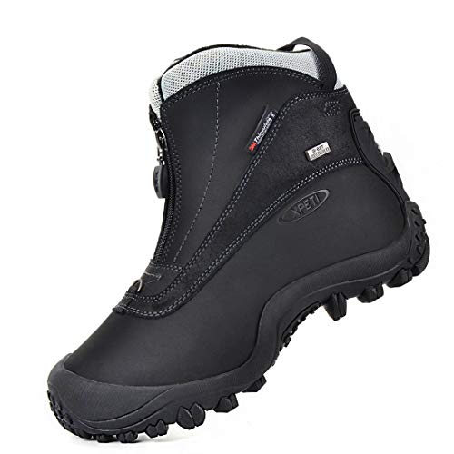 mens waterproof zip up winter boots