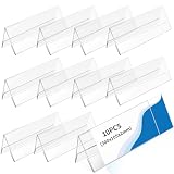 SWAWIS 10 Stück Acryl Namensschilder Tisch 30 x 10,5 cm 2 mm...