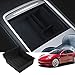 Produktbild Mittelkonsole Organizer Tablett für Tesla Model 3/Y 2021, Armlehne Aufbewahrungsbox Tray Mittelarmlehne Handschuhfach, Armlehnenablage Zubehör für Telefon Karte Schlüssel Münzen