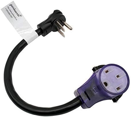 Parkworld 60554 EV Adapter Cord NEMA 6-30P to 14-50R (for EV and Tesla only, NOT for RV) 18 inch