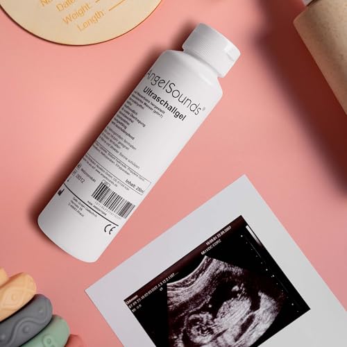 AngelSounds Ultraschallgel 250ml - Fetal-Doppler Übertragungsgel - Sonographie Gel für Ultraschallgeräte - Kontaktgel