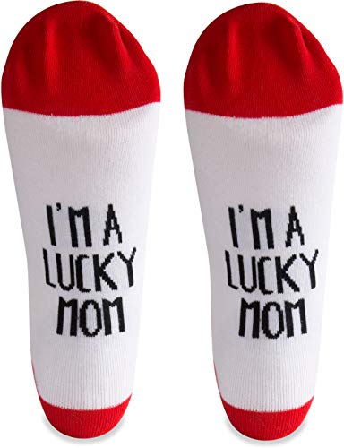 Pavilion Gift Company Lady Bug-S/M Unisex Socks, Red, Small/Medium2