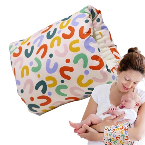 Breast Feeding Pillows for Babies | Soft Cotton Thickened Naptime Cushion for Baby Sleeping,Arm Breastfeeding Pillow, Removable Cozy Cradle for Bottle Feeding, Head Support