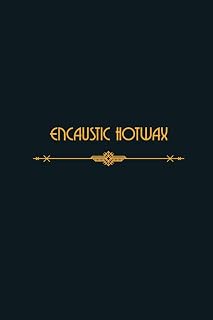 Encaustic (hot wax) painting: Create and save your own patterns and designs.