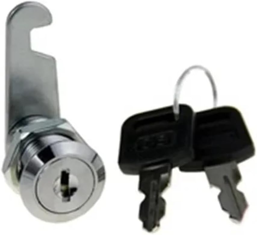 Stainless Steel 16/20/25/30mm Cam Lock Cabinet MaiboxFile Tool Box,Drawer Furniture Hardware 1Pcs(25mm)