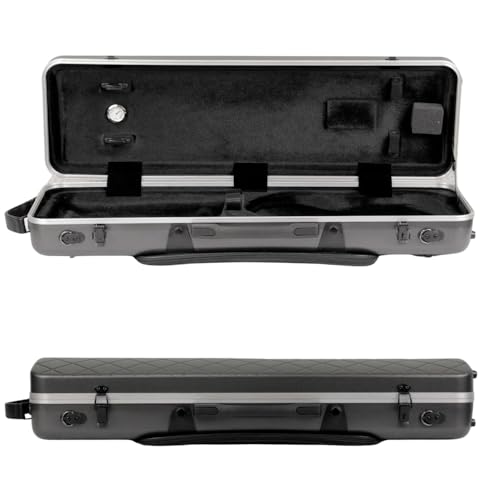 Orquezz - Estojo Orquezz Retangular de Fibra para Violino 4/4 - Preto