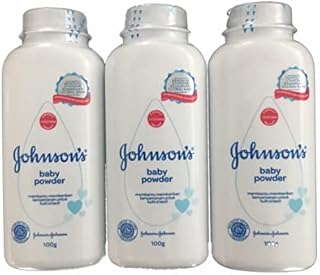 J&J Baby Powder 100G (3.5 OZ.) 3/PK