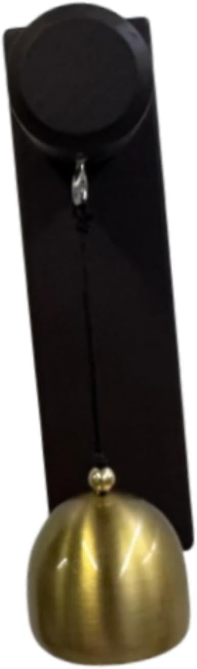 Shopkeepers Bell for Door Opening Wooden Wind Chime for Cafe Fridge Business Black