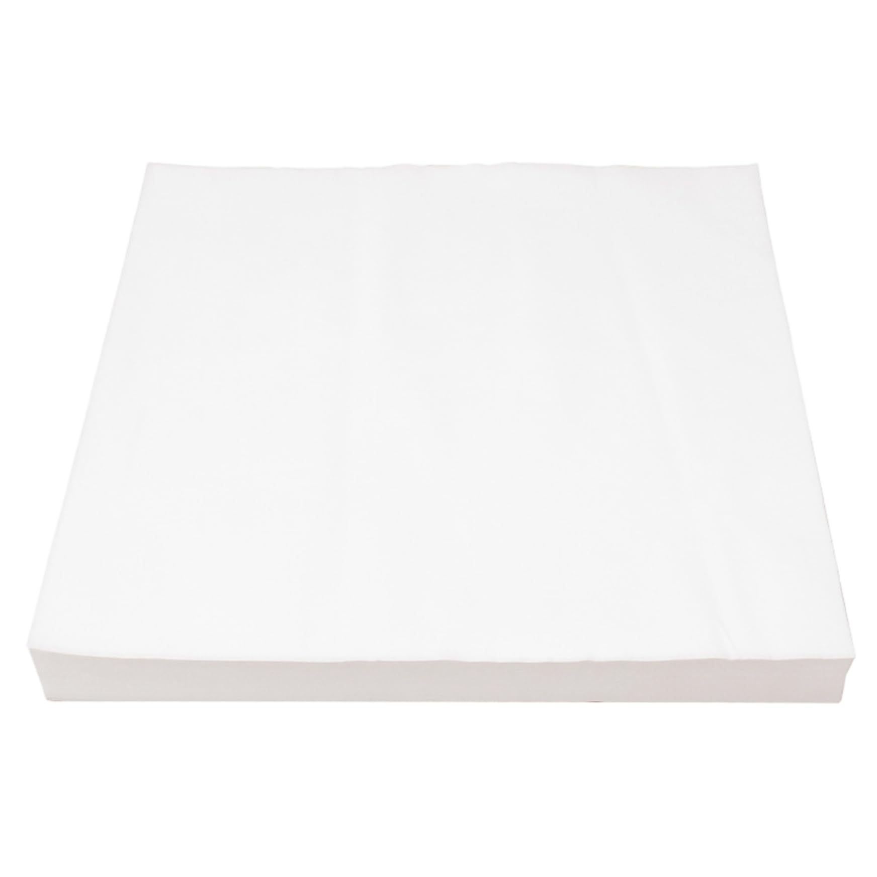 Tapis de cage à oiseaux jetable 13x13 cm découpable en absorbant l'eau - Lot de 100 feuilles de sable