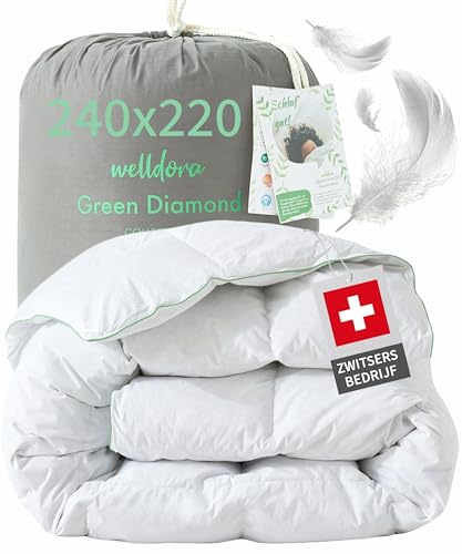 Welldora Comfort Dekbed 240x220 4-seizoenen | Extra zachte veren & dons