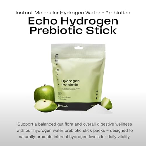 Echo Water EC-SUPPLEMENT-30PACKH2-APPLE Molecular Hydrogen Supplement