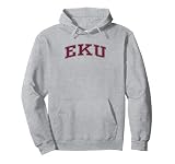 Eastern Kentucky Colonels Arch Over Logo Officially Licensed Pullover Hoodie