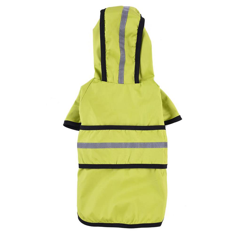 Chubasquero para Perros, Ropa Impermeable for Perros, Sudadera Reflectante, Chaqueta, Mono, Abrigo, Ropa for pequeños y Grandes(Green,XL)