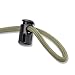 DYZD Plastic Cord Locks End Spring Stop Toggle Stoppers Multi-Colour (20PCS, Black)
