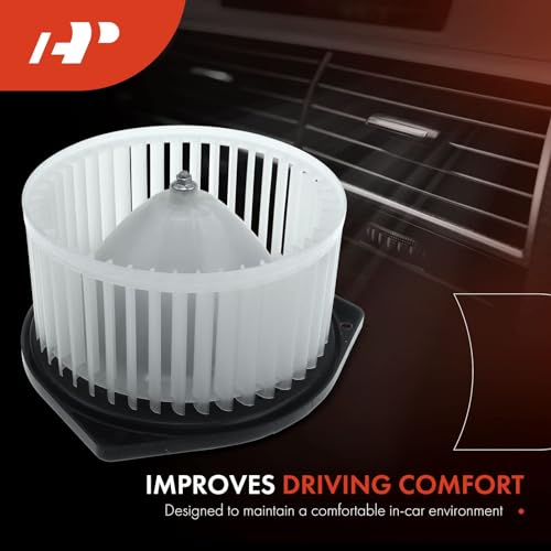Image of A-Premium Front HVAC Heater Blower Motor with Fan Cage | fit for Honda Civic 2002-2005 & Acura RSX 2002-2006 - Replace# 79307-S6M-A42, 79307S6MA42