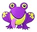 Tenna Tops Frog Car Antenna Topper/Antenna Ball/Mirror Dangler/Desktop Spring Stand (Purple)