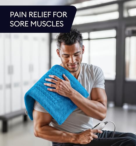 image for GENIANI XXL Heating Pad for Back Pain & Menstrual Pain Relief, FSA HSA