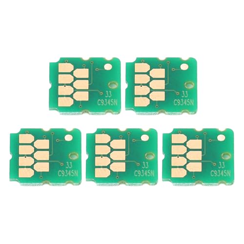 Fafeicy Pouce de Boîte de Réservoir d'entretien, Puce PCB 5PCS, Puce de Boîte de Maintenance pour EC C7000 St C8000 St C8090 WF 7310 Pro, etc., pour Le Remplacement de la Puce