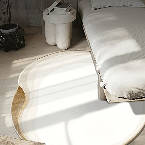 Tapete de pelúcia de criatividade moderna, tapetes de mesa de café para sofá de sala de estar, cober
