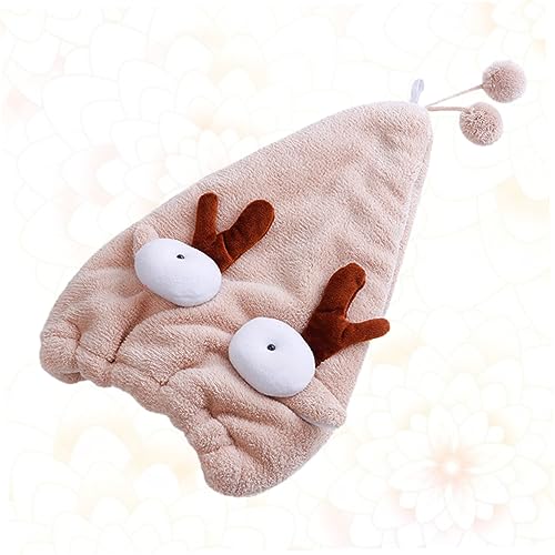 minkissy 3 Pçs Toalha De Secagem Rápida Toalha De Cabelo De Microfibra Touca De Secagem De Cabelo To