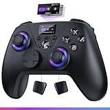 HALL EFFECT : Les joysticks et gâchettes sont équipés de la technologie Hall Effect pour une précision améliorée et une durabilité renforcée. Cette technologie magnétique limite l’usure et élimine efficacement les problèmes de drift fréquents sur les manettes classiques, garantissant un contrôle précis à long terme