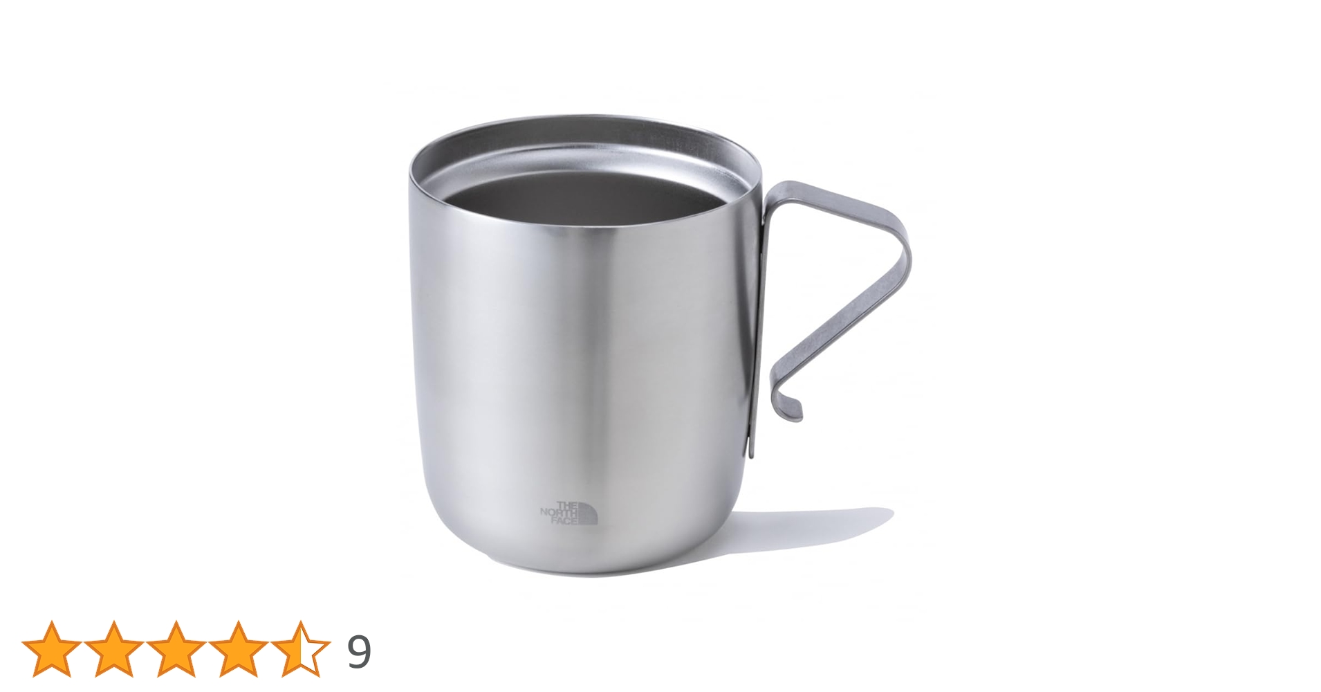 The North FACE NN32323 Cutlery Land Arm Mug 350 Silver