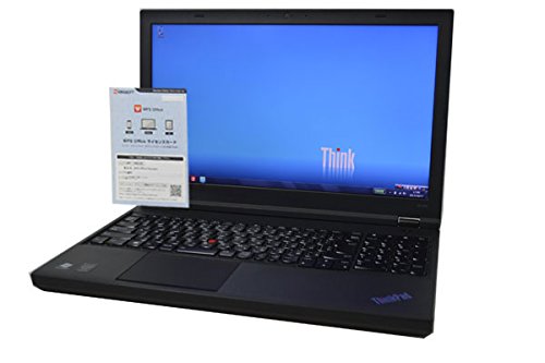 ノートパソコン 【OFFICE搭載】 Lenovo ThinkPad W540 Workstation 第4世代 Core i7 4700MQ FullHD (1920×1080） 15.6インチ 32GB/500GB/DVDマルチドライブ/WiFi対応無線LAN/Bluetooth/NVIDIA Quadro K2100M/テンキー付フルキーボード/Windows 7 DtoD リカバリディスク作成機能 バックライトキーボード