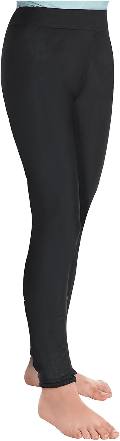 Loyan Girls' Compression Pants Stretchy Yoga Tights Athletic Running Sports Workout Active Dance Leggings