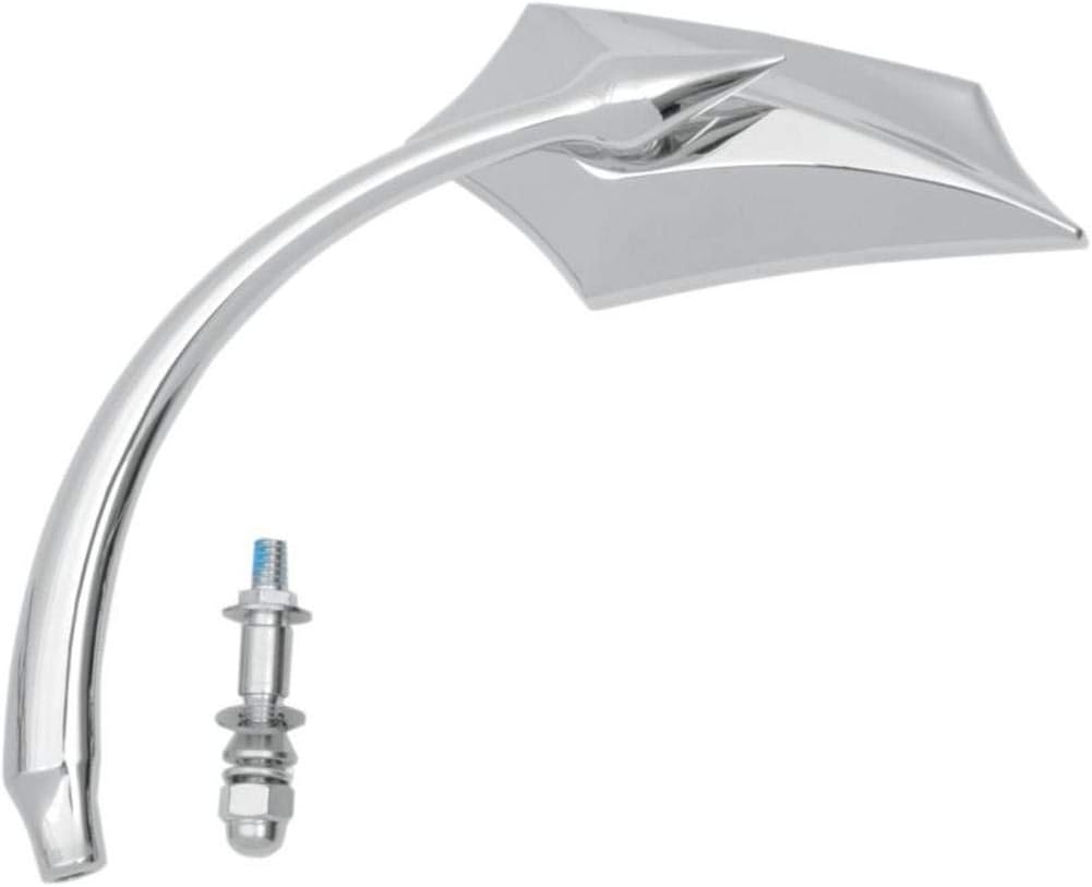 Russ Wernimont Designs 5 Arc Chrome Left Side Convex Mirror RWD-50068LC