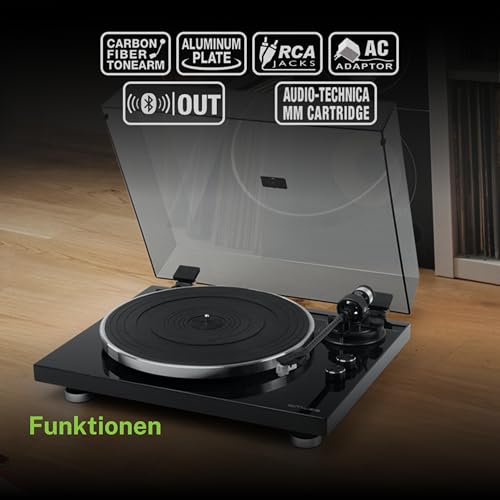 MUSE Platine vinyle Bluetooth avec préampli stéréo, 2 vitesses, 33/45, AUX - Les Beatles, Paul McCartney, John Lennon, RIngo Starr, George Harrison MUSE Platine vinyle Bluetooth avec préampli stéréo, 2 vitesses, 33/45, AUX – Image 7