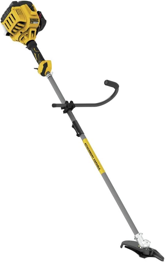 DEWALT Brush Cutter Gas Powered, 27cc, 17-inch, Attachment Capable (DXGST227BC)