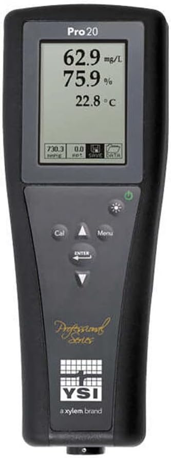 YSI 6050020 Pro20 Handheld Dissolved Oxygen Meter (Meter Only)