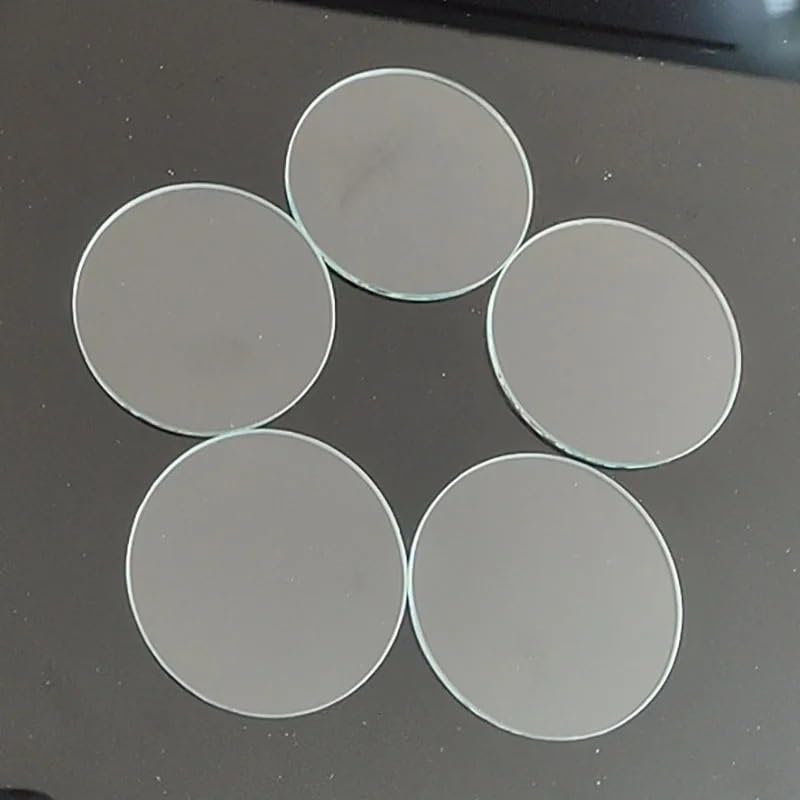 1PCS Flat lens Torchy lens for Glare Flashlight lamp glass Diameter 40 41 42 47 50 52 58 60mm Thickness 1.8mm glass lens(47mm)