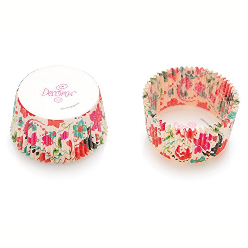 Cápsulas de flores para cupcakes Decora multicolores en pack familiar de 2000 piezas 2