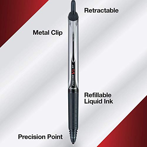 Stylos roller Pilot Precise V5 RT pour organiser vos carnets et notes de bureau - 2
