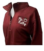 Algopix Similar Product 16 - Personalized 14 Zip Teacher Jacket