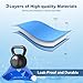 SOCATER Water Container Bags, 4 Packs BPA Free No-Leak Foldable Plastic 1.3 Gallon Water Container Bag for Camping Hiking Backpack Emergency Storage Jug