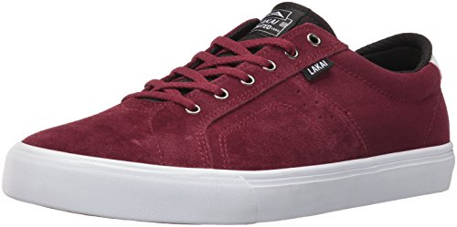Lakai Men's Flaco Skateboarding Shoe, Port Suede, 5 D US