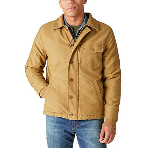 Image of Lucky Brand Men's Sherpa Lined Deck Jacket