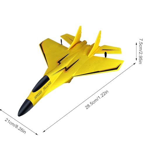 RC Plane, Remote Controlled Aircraft with Light, 2 Channel RC Airplane, Planes Glider 2.4GHz Remote Control Aeroplane for Kids Beginners, 28.5x21x7.5cm - Image 2