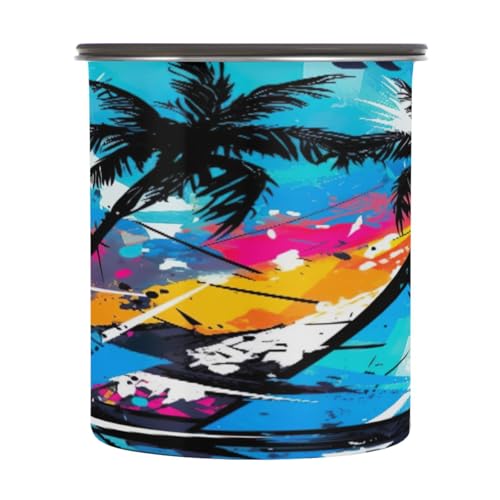 Vaso para café ATTX acero inoxidable 30oz con tapa hermética
