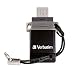 Produktbild Verbatim 2 in 1 Dual USB-Stick OTG USB 2.0 und Micro USB 16GB - schwarz