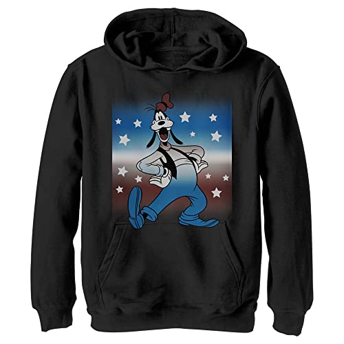 Pull à capuche Disney Goof en polaire contre le froid pour garçon